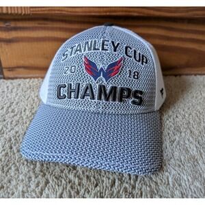 Washigton Capitals 2018 Stanley Cup Champions Hat Fanatics Pro Snapback NHL